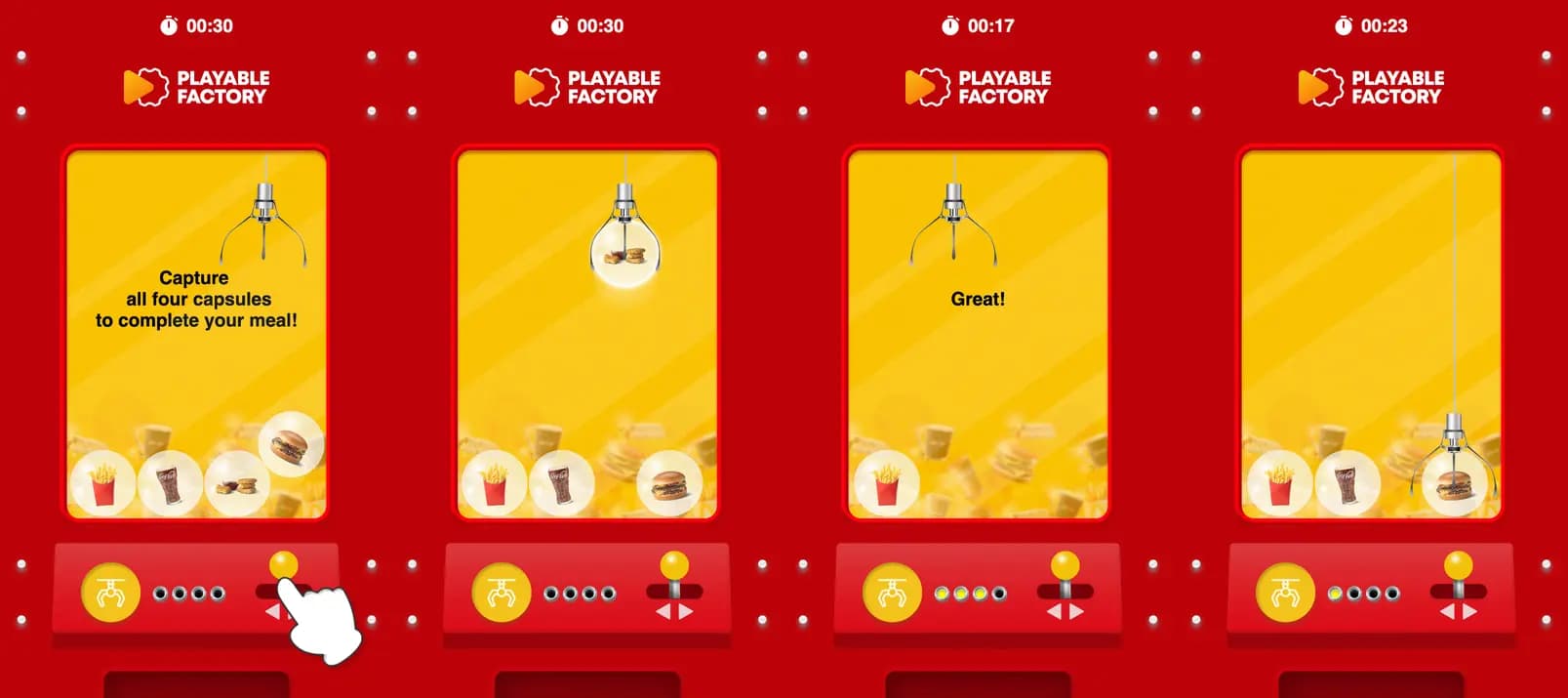 We worked with McDonald’s — the biggest fast food chain in the world
